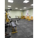 Резиновые маты PAVINETTI с замком S-пазл, размером 1080х1080мм, толщиной 16 мм